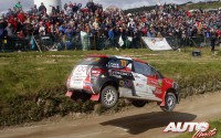 Terry Folb al volante del Citroën DS3 R3 JWRC, durante el Rally de Portugal 2016, puntuable para el Campeonato del Mundo Junior de Rallyes JWRC 2016.