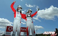 Kris Meeke y Paul Nagle, vencedores del Rally de Portugal 2016, puntuable para el Campeonato del Mundo de Rallyes WRC 2016.