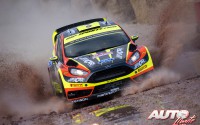 Martin Prokop al volante del Ford Fiesta RS WRC, durante el Rally de Italia/Cerdeña 2016, puntuable para el Campeonato del Mundo de Rallyes WRC 2016.