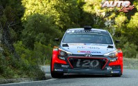 Thierry Neuville al volante del Hyundai i20 WRC, durante el Rally de Francia / Tour de Córcega 2016, puntuable para el Campeonato del Mundo de Rallyes WRC 2016.