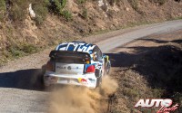 Andreas Mikkelsen al volante del Volkswagen Polo R WRC, durante el Rally de Francia / Tour de Córcega 2016, puntuable para el Campeonato del Mundo de Rallyes WRC 2016.