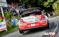 Kris Meeke al volante del Citroën DS3 WRC, durante el Rally de Francia / Tour de Córcega 2016, puntuable para el Campeonato del Mundo de Rallyes WRC 2016.