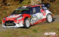 Craig Breen al volante del Citroën DS3 WRC, durante el Rally de Francia / Tour de Córcega 2016, puntuable para el Campeonato del Mundo de Rallyes WRC 2016.