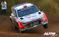 Dani Sordo al volante del Hyundai i20 WRC, durante el Rally de España / Cataluña 2016, puntuable para el Campeonato del Mundo de Rallyes WRC 2016.