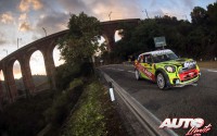Valeriy Gorban al volante del Mini JCW WRC, durante el Rally de España / Cataluña 2016, puntuable para el Campeonato del Mundo de Rallyes WRC 2016.