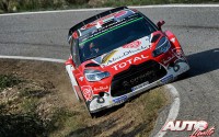 Sheik Khalid Al Qassimi al volante del Citroën DS3 WRC, durante el Rally de España / Cataluña 2016, puntuable para el Campeonato del Mundo de Rallyes WRC 2016.