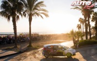 Nil Solans al volante del Ford Fiesta R2, durante el Rally de España / Cataluña 2016, puntuable para el Campeonato del Mundo de Rallyes WRC2 2016.
