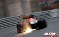 Daniel Ricciardo, al volante del Red Bull-Tag Heuer Renault RB12, durante el GP de Mónaco 2016, disputado en el circuito urbano de Montecarlo y puntuable para el Campeonato del Mundo de Fórmula 1.