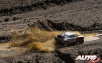 Sébastien Loeb, al volante del Peugeot 3008 DKR, durante la 8ª etapa del Rally Dakar 2017, disputada entre Uyuni (Bolivia) y Salta (Argentina).