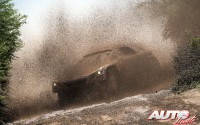 Cyril Despres, al volante del Peugeot 3008 DKR, durante la 2ª etapa del Rally Dakar 2017, disputada entre Resistencia y San Miguel de Tucumán (Argentina).