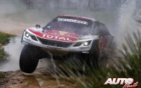 Cyril Despres, al volante del Peugeot 3008 DKR, durante la 1ª etapa del Rally Dakar 2017, disputada entre Asunción (Paraguay) y Resistencia (Argentina).