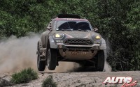 Yazzed Al-Rajhi, al volante del MINI John Cooper Works Rally, durante la 3ª etapa del Rally Dakar 2017, disputada entre San Miguel de Tucumán y San Salvador de Jujuy (Argentina).