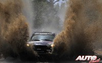 Boris Garafulic, al volante del MINI ALL4 Racing, durante la 2ª etapa del Rally Dakar 2017, disputada entre Resistencia y San Miguel de Tucumán (Argentina).