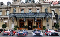 En el Rally de Montecarlo 2017 se estrenaban los nuevos coches de la categoría WRC, con mejoras en la aerodinámica, más anchura en la carrocería, menos peso y sus motores 1.6 Turbo potenciados hasta rondar los 380 CV. De izquierda a derecha: Citroën C3 WRC, Hyundai i20 Coupé WRC, Ford Fiesta WRC y Toyota Yaris WRC.