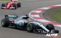 Mojado aumenta la emoción. GP de China 2017