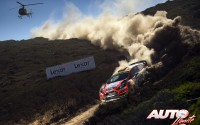 Martin Prokop, al volante del Ford Fiesta RS WRC, durante el Rallye de Italia 2017, puntuable para el Campeonato del Mundo de Rallyes WRC.