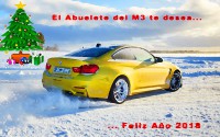El Abuelete del ///M3 os desea Feliz Navidad 2017