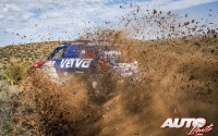 Jakub Przygonski, al volante del MINI John Cooper Works Rally, durante la 13ª etapa del Rally Dakar 2018, disputada entre San Juan y Córdoba (Argentina).