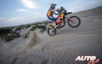 Matthias Walkner, a los mandos de su KTM 450 Rally Replica, obtenía la victoria en el Rally Dakar 2018.