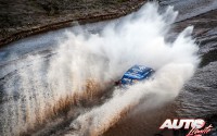 Jakub Przygonski, al volante del MINI John Cooper Works Rally, durante la 12ª etapa del Rally Dakar 2018, disputada entre Chilecito y San Juan (Argentina).