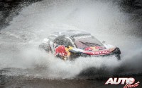 Carlos Sainz y Lucas Cruz, al volante del Peugeot 3008 DKR Maxi, obtenían la victoria en el Rally Dakar 2018.