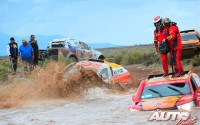 Isidre Esteve, al volante del Springbok Sodicars BV6, durante la 8ª etapa del Rally Dakar 2018, disputada entre Uyuni y Tupiza (Bolivia).