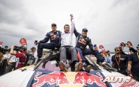 Carlos Sainz y Lucas Cruz, al volante del Peugeot 3008 DKR Maxi, obtenían la victoria en el Rally Dakar 2018.