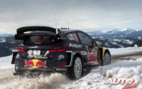 Sébastien Ogier, al volante del Ford Fiesta WRC, obtenía la victoria en el Rally de Montecarlo 2018, puntuable para el Campeonato del Mundo de Rallyes WRC.