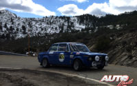 Miguel Pindado, al volante del BMW 1602 50 Aniversario de 1968, en el I Rally de Regularidad Históricos de Becerril de la Sierra 2018.