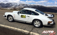 Marcos García, al volante del Porsche 911 SC 3.2 de 1985, en el I Rally de Regularidad Históricos de Becerril de la Sierra 2018.