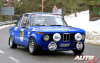 Miguel Pindado, al volante del BMW 1602 50 Aniversario de 1968, en el I Rally de Regularidad Históricos de Becerril de la Sierra 2018.