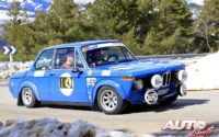 Miguel Pindado, al volante del BMW 1602 50 Aniversario de 1968, en el I Rally de Regularidad Históricos de Becerril de la Sierra 2018.