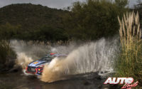 Dani Sordo, al volante del Hyundai i20 Coupé WRC, durante el Rally de Argentina 2018, puntuable para el Campeonato del Mundo de Rallies WRC.