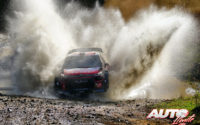 Khalid Al Qassimi, al volante del Citroën C3 WRC, durante el Rally de Argentina 2018, puntuable para el Campeonato del Mundo de Rallies WRC.