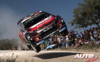 Craig Breen, al volante del Citroën C3 WRC, durante el Rally de Argentina 2018, puntuable para el Campeonato del Mundo de Rallies WRC.