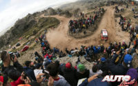 Kris Meeke, al volante del Citroën C3 WRC, durante el Rally de Argentina 2018, puntuable para el Campeonato del Mundo de Rallies WRC.