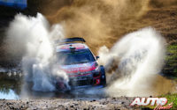 Craig Breen, al volante del Citroën C3 WRC, durante el Rally de Argentina 2018, puntuable para el Campeonato del Mundo de Rallies WRC.