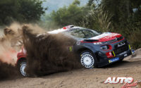 Kris Meeke, al volante del Citroën C3 WRC, durante el Rally de Argentina 2018, puntuable para el Campeonato del Mundo de Rallies WRC.