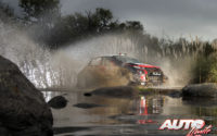 Craig Breen, al volante del Citroën C3 WRC, durante el Rally de Argentina 2018, puntuable para el Campeonato del Mundo de Rallies WRC.