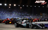 Lewis Hamilton el demoledor. GP de Singapur 2018