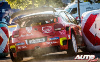 Craig Breen, al volante del Citroën C3 WRC, durante el Rally de Alemania 2018, puntuable para el Campeonato del Mundo de Rallies WRC.