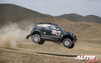 Nani Roma, al volante del MINI John Cooper Works Rally 4x4, durante el Rally Dakar 2019.