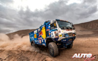 Ayrat Mardeev, al volante del Kamaz 43509, durante el Rally Dakar 2019.