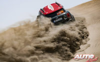 Yazeed Al Rajhi, al volante del MINI John Cooper Works Rally 4x4, durante el Rally Dakar 2019.