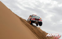 Isidre Esteve, al volante del Sodicars BV6 Proto 4x4, durante el Rally Dakar 2019.