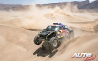 Carlos Sainz, al volante del MINI John Cooper Works Buggy 4x2, durante el Rally Dakar 2019.