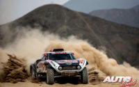 Stéphane Peterhansel, al volante del MINI John Cooper Works Buggy 4x2, durante el Rally Dakar 2019.
