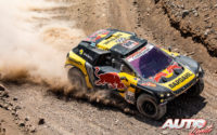 Sébastien Loeb, al volante del Peugeot 3008 DKR 4x2, durante el Rally Dakar 2019.