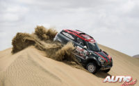 Yazeed Al Rajhi, al volante del MINI John Cooper Works Rally 4x4, durante el Rally Dakar 2019.