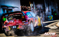 Esapekka Lappi, al volante del Citroën C3 WRC, durante el Rally de Francia - Tour de Corse 2019, puntuable para el Campeonato del Mundo de Rallies WRC.